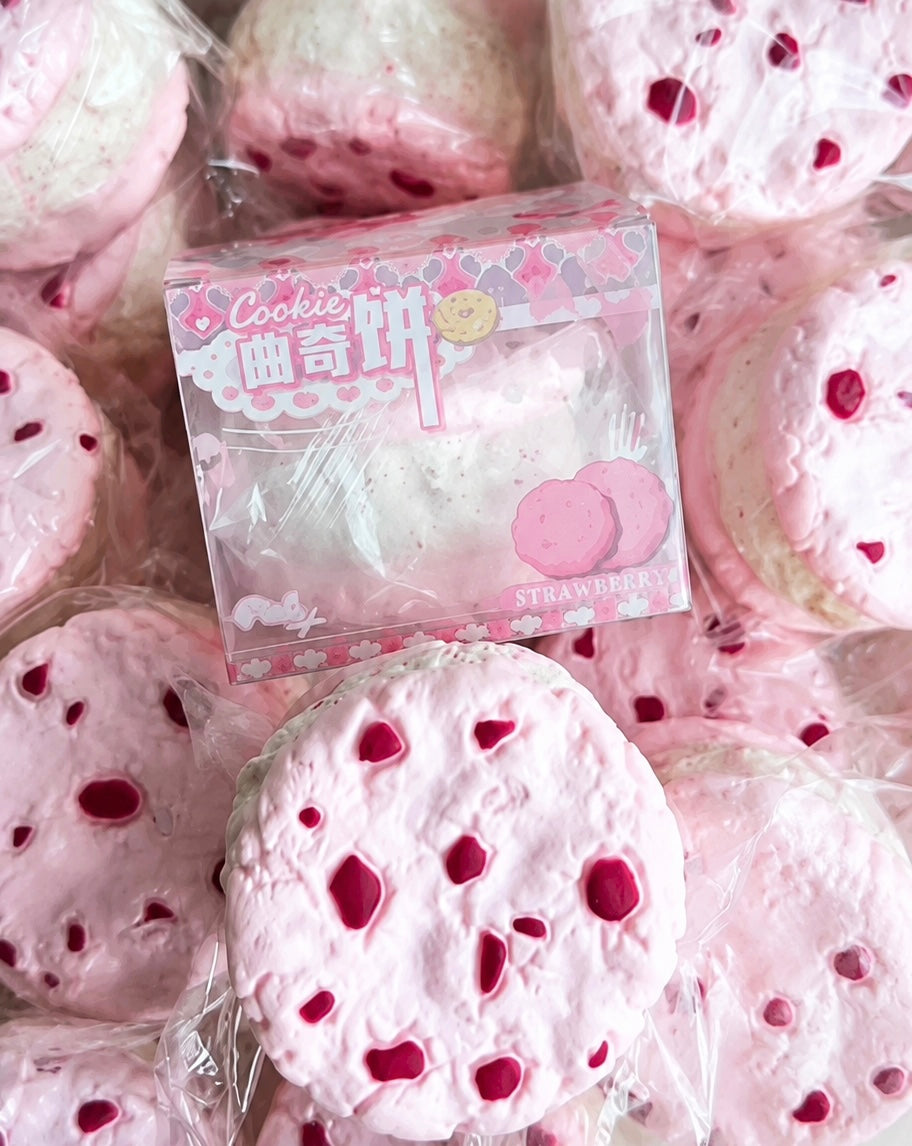 Sweetbuns strawberry cookie squishy toy 